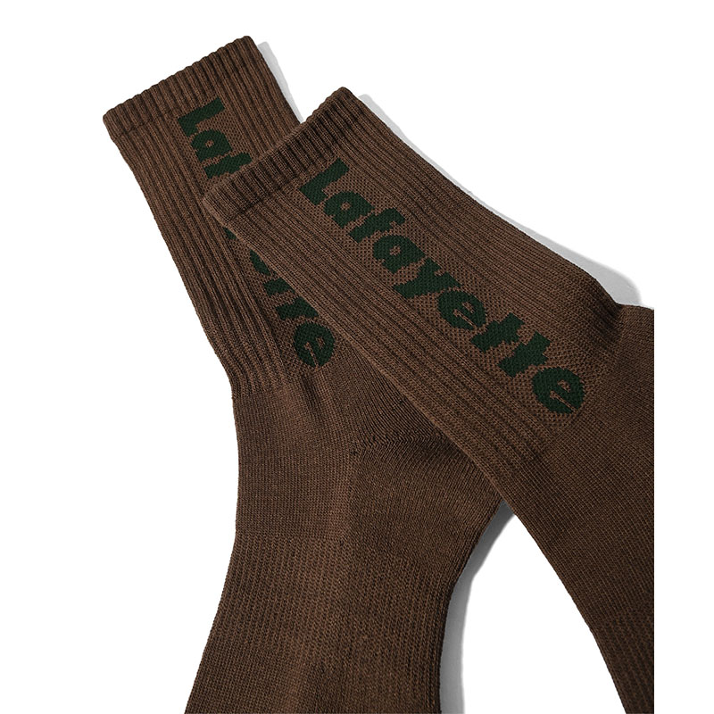 LFYT(エルエフワイティー)/ Lafayette LOGO CREW SOCKS -3.COLOR-