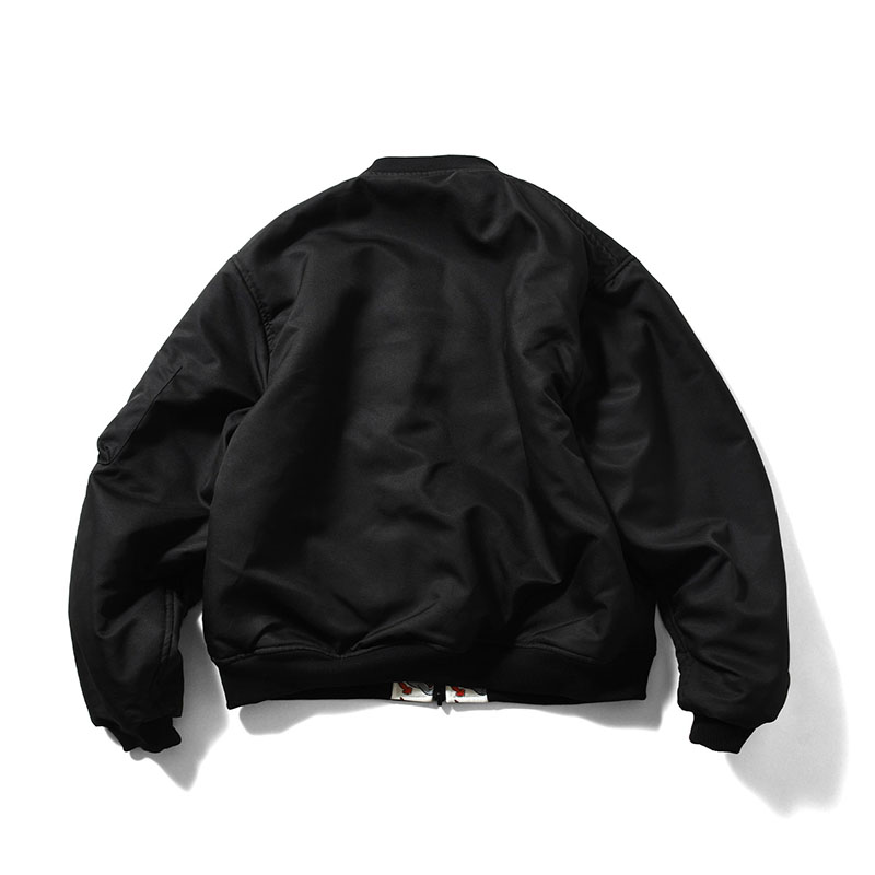 LFYT(エルエフワイティー)/ ICHIBAY HANNYA MA-1 JACKET -BLACK-