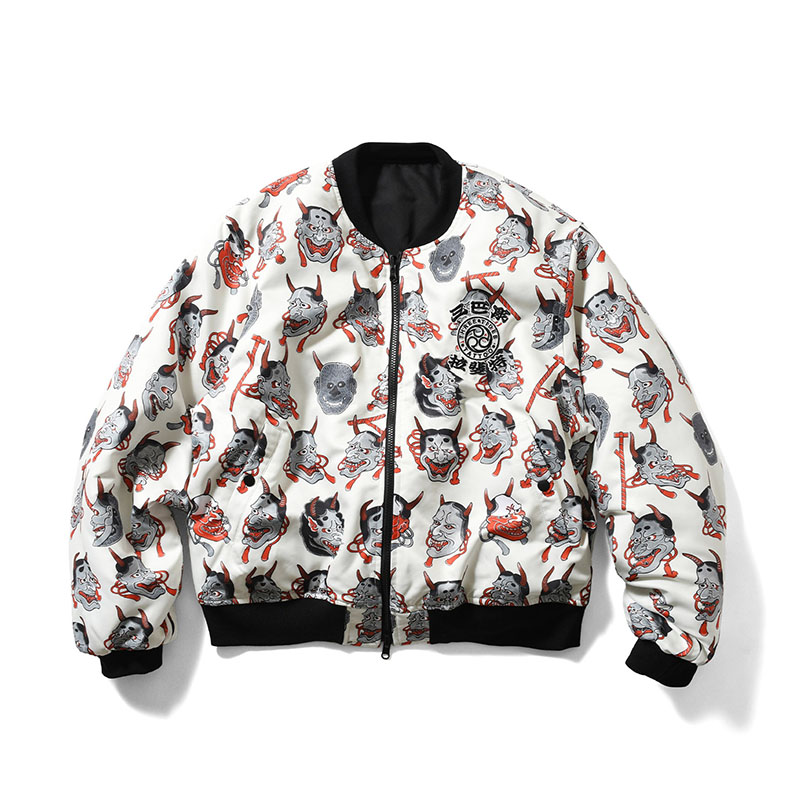 LFYT(エルエフワイティー)/ ICHIBAY HANNYA MA-1 JACKET -BLACK-