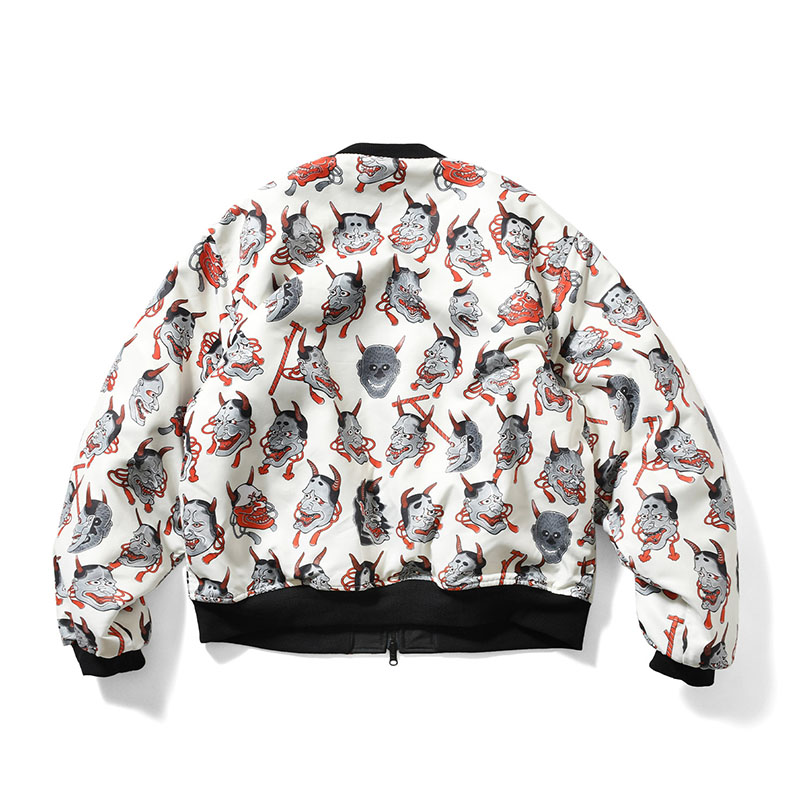 LFYT(エルエフワイティー)/ ICHIBAY HANNYA MA-1 JACKET -BLACK-