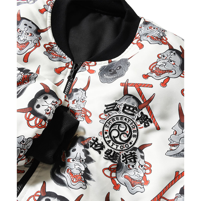 LFYT(エルエフワイティー)/ ICHIBAY HANNYA MA-1 JACKET -BLACK-