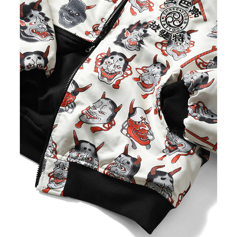 LFYT(エルエフワイティー)/ ICHIBAY HANNYA MA-1 JACKET -BLACK-