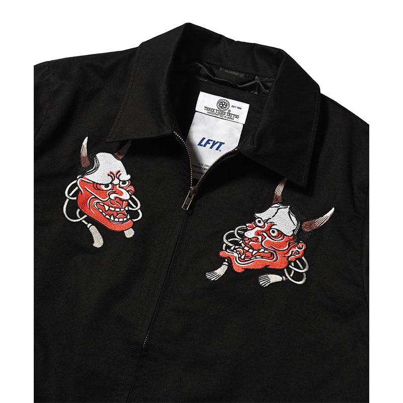 LFYT(エルエフワイティー)/ ICHIBAY HANNYA JACKET -BLACK-