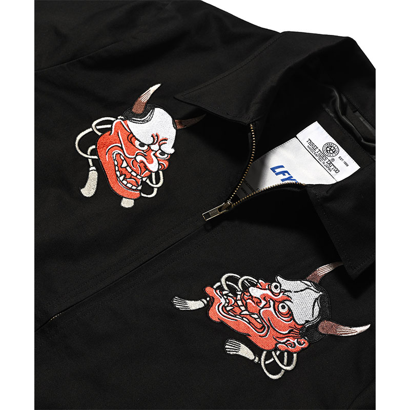 LFYT(エルエフワイティー)/ ICHIBAY HANNYA JACKET -BLACK-