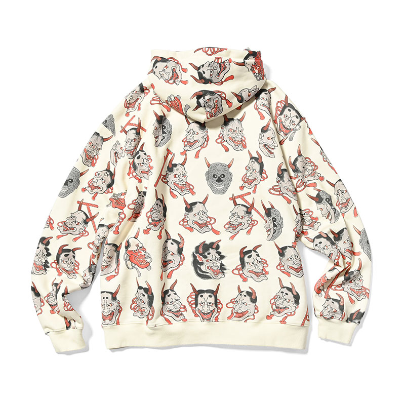 LFYT(エルエフワイティー)/ ICHIBAY HANNYA HOODIE -BLACK-