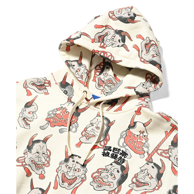 LFYT(エルエフワイティー)/ ICHIBAY HANNYA HOODIE -BLACK-