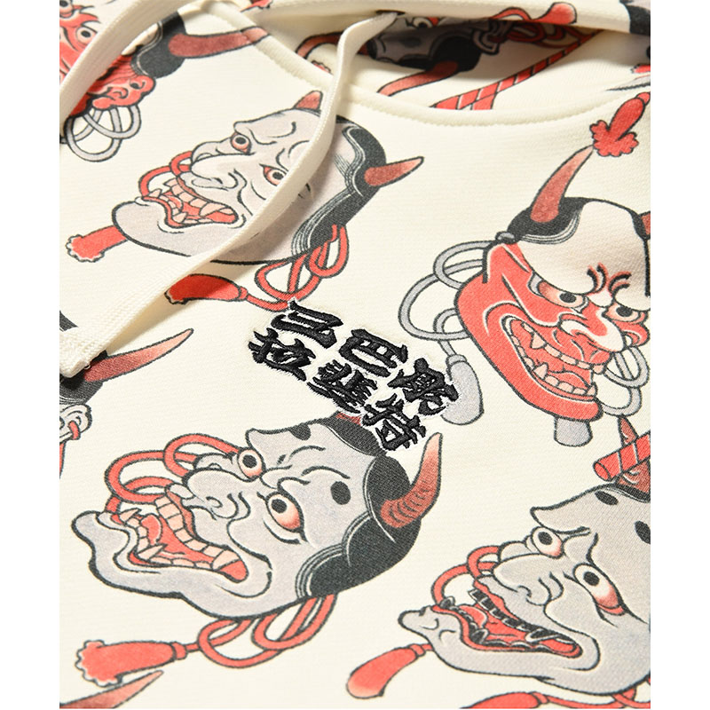 LFYT(エルエフワイティー)/ ICHIBAY HANNYA HOODIE -BLACK-