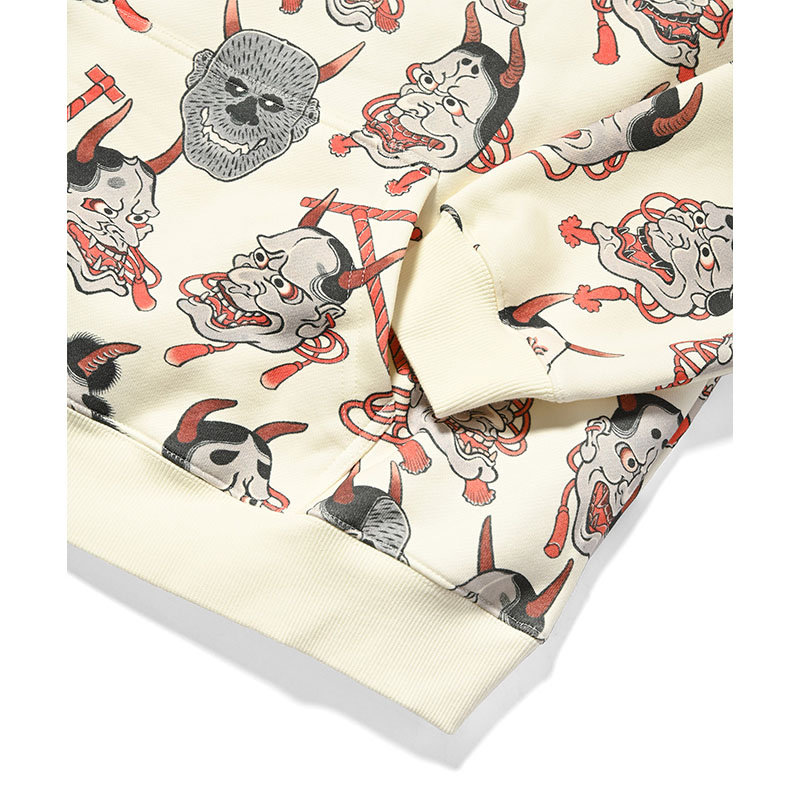 LFYT(エルエフワイティー)/ ICHIBAY HANNYA HOODIE -BLACK-