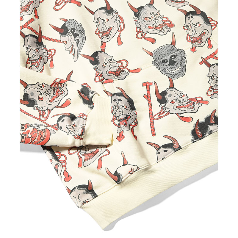 LFYT(エルエフワイティー)/ ICHIBAY HANNYA HOODIE -BLACK-