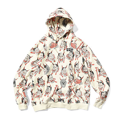 LFYT(エルエフワイティー)/ ICHIBAY HANNYA HOODIE -BLACK-