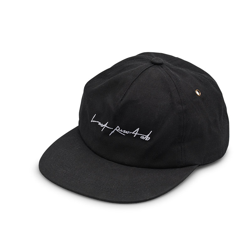 LAST RESORT AB（ラスト リゾート エービー）/ LOW CROWN 5 PANEL CAP -2COLOR-(BLACK)