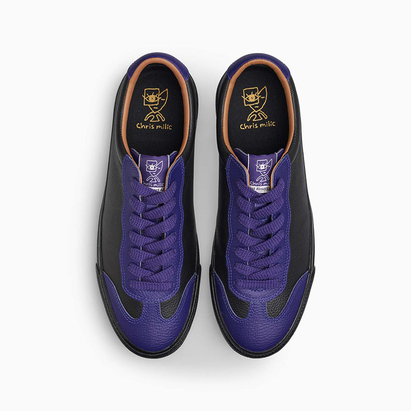 LAST RESORT AB（ラスト リゾート エービー）/ Milic Leather -BLACK×PURPLE-