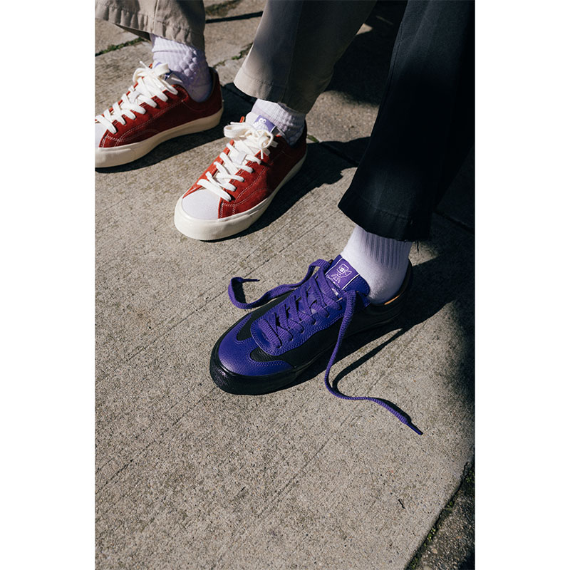 LAST RESORT AB（ラスト リゾート エービー）/ Milic Leather -BLACK×PURPLE-