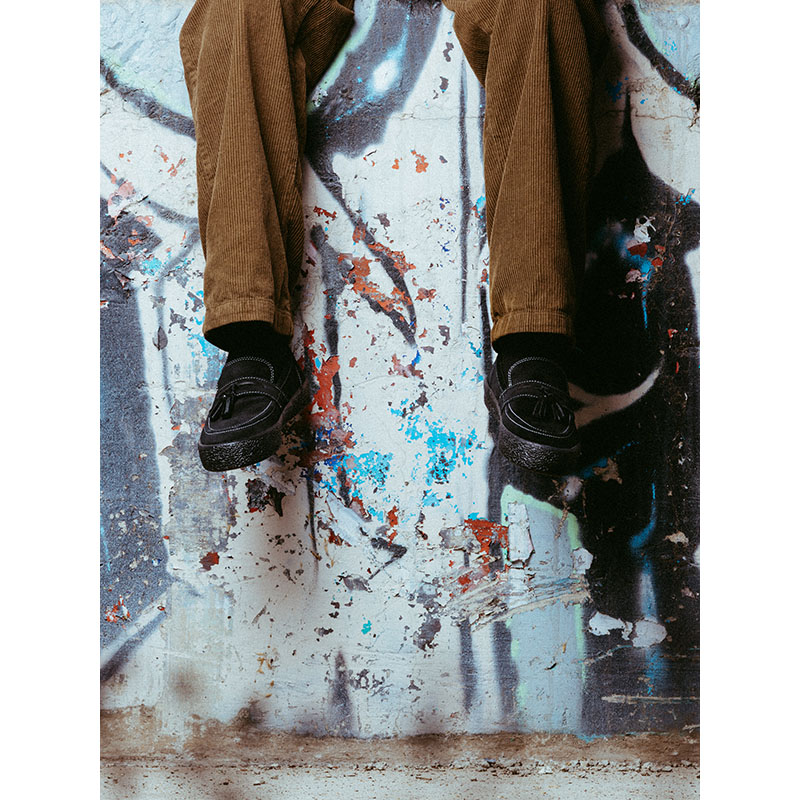 LAST RESORT AB（ラスト リゾート エービー）/ LOAFER -BLACK×WHITE-