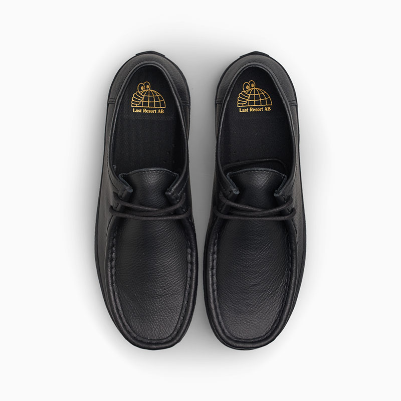 LAST RESORT AB（ラスト リゾート エービー）/ MOC LO LEATHER -BLACK-