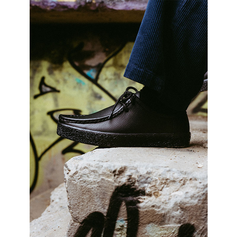 LAST RESORT AB（ラスト リゾート エービー）/ MOC LO LEATHER -BLACK-