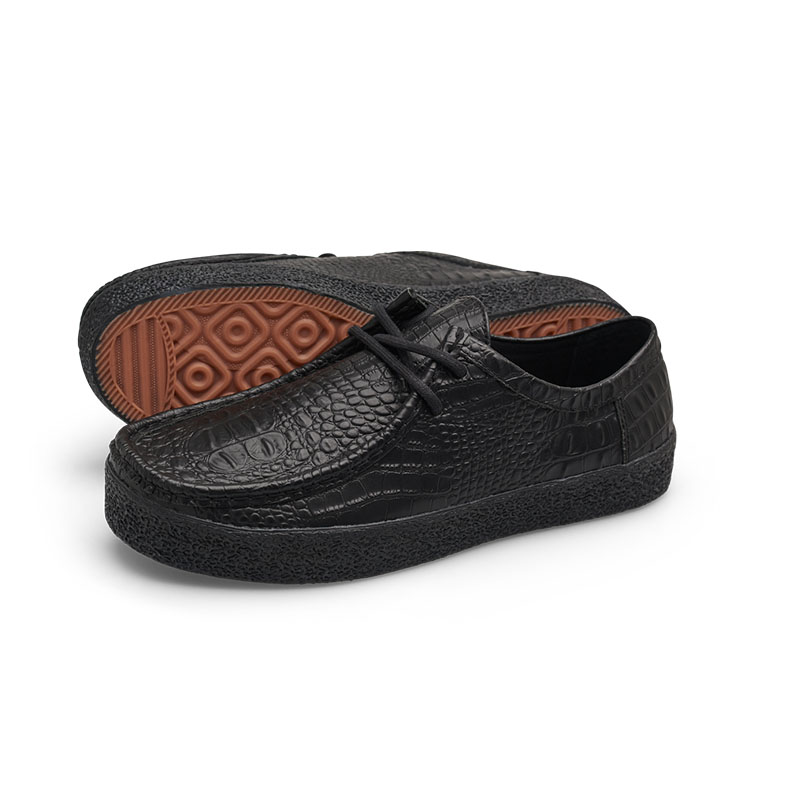 LAST RESORT AB（ラスト リゾート エービー）/ MOC LO BLACK CROC -BLACK-