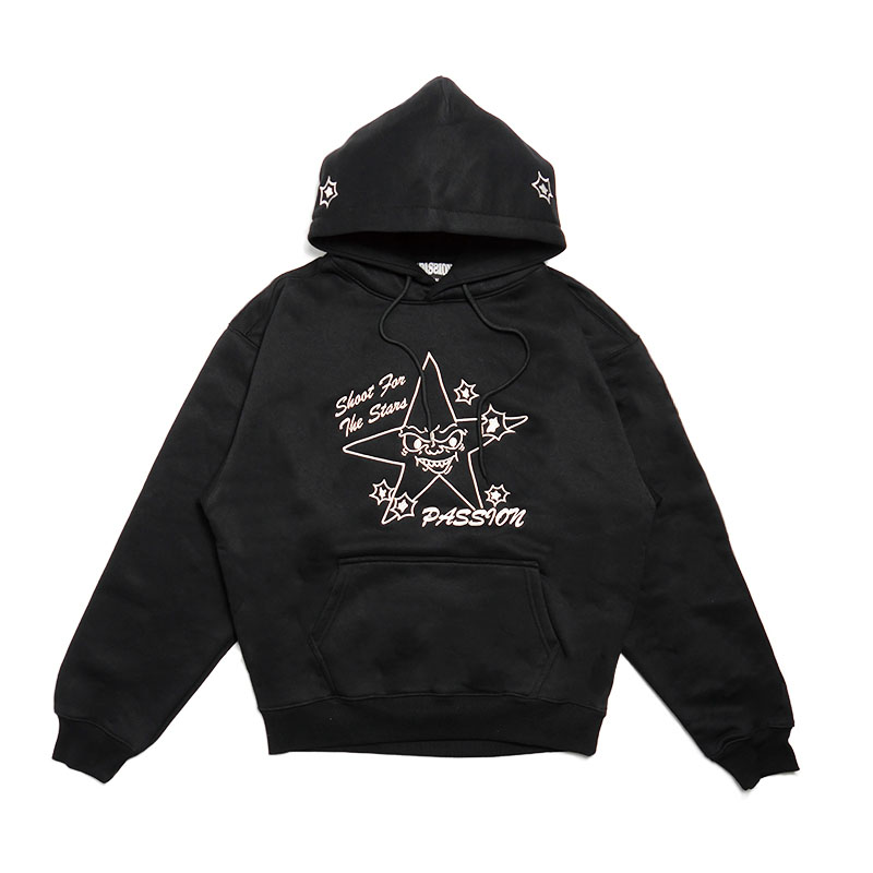 PASSION(パッション)/ TARGET PRACTICE HOOD -BLACK-