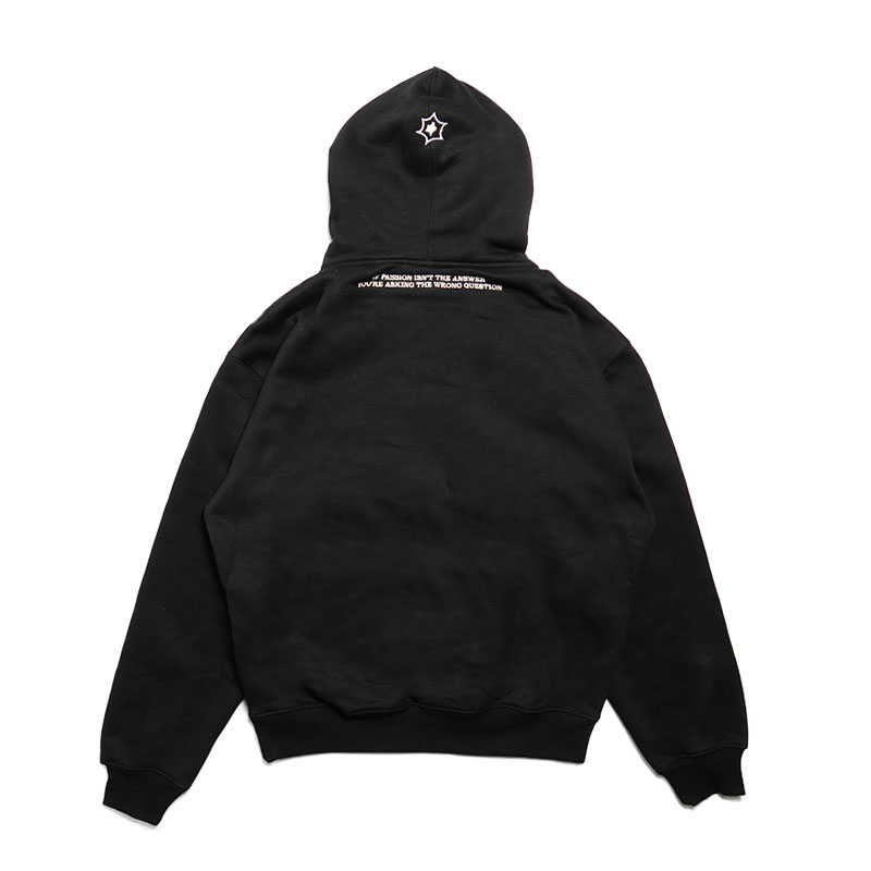 PASSION(パッション)/ TARGET PRACTICE HOOD -BLACK-