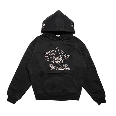 PASSION(パッション)/ TARGET PRACTICE HOOD -BLACK-