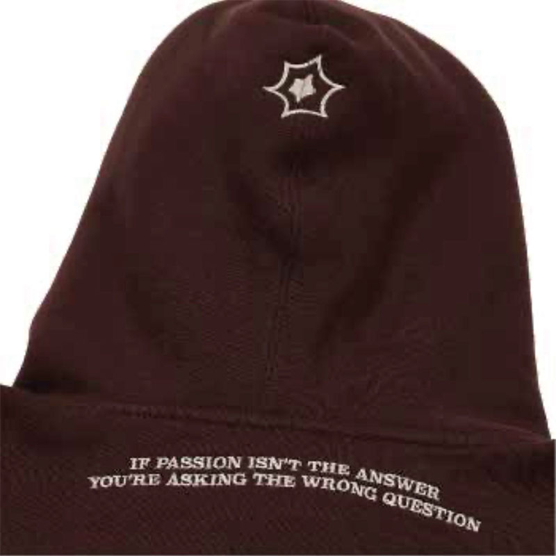 PASSION(パッション)/ TARGET PRACTICE HOOD -BROWN-