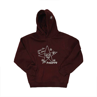 PASSION(パッション)/ TARGET PRACTICE HOOD -BROWN-