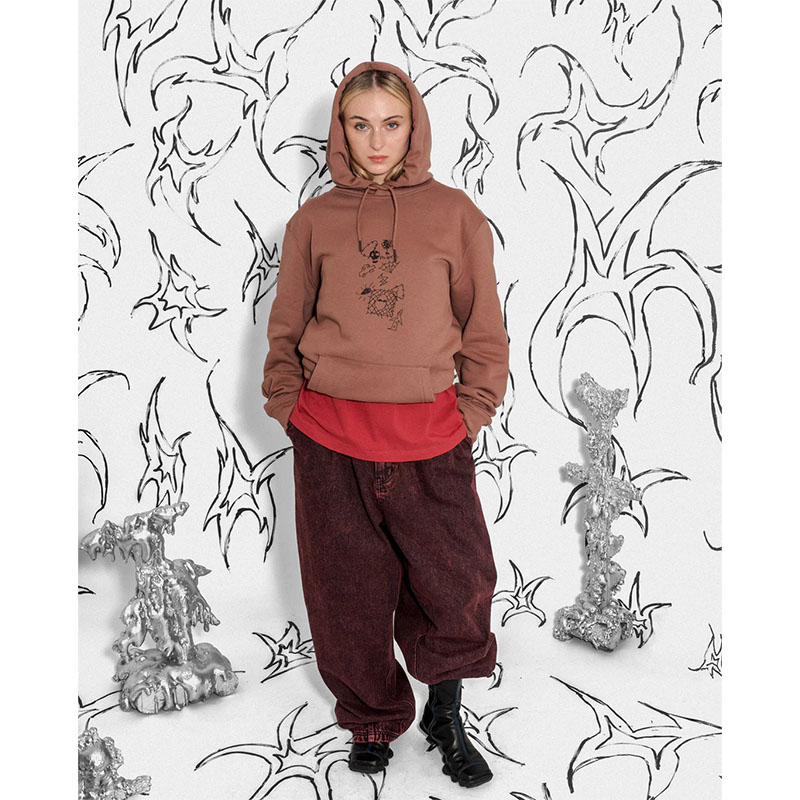 Poetic Collective(ポエティックコレクティブ)/ Ballon Pant -RED-