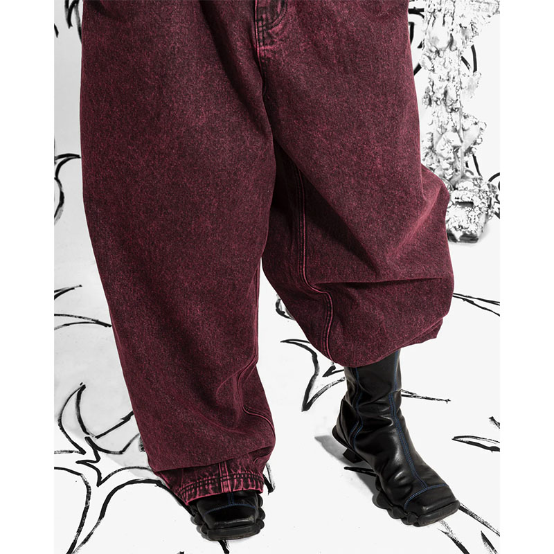 Poetic Collective(ポエティックコレクティブ)/ Ballon Pant -RED-