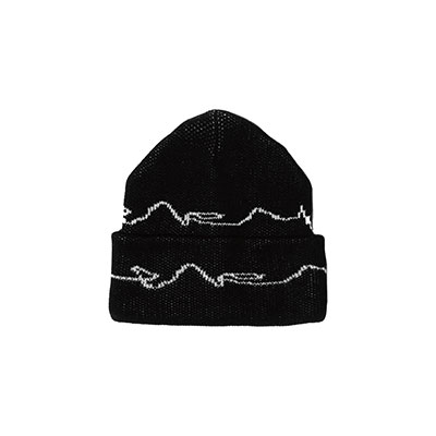 Poetic Collective(ポエティックコレクティブ)/ Crayon Beanie -BLACK-