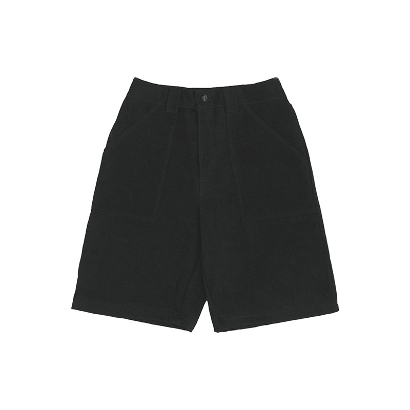 Poetic Collective(ポエティックコレクティブ)/ Painter Shorts -2.COLOR-(BLACK)