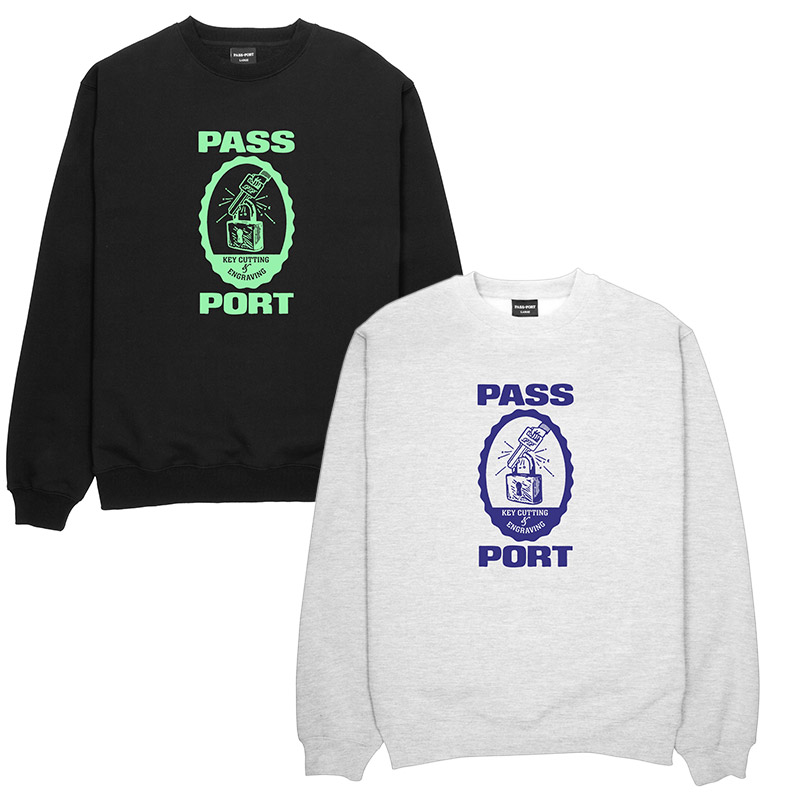 PASS PORT(パスポート)/ Hercu-locks Sweater -2.COLOR-