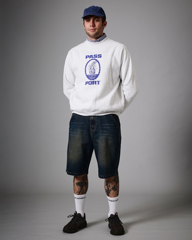 PASS PORT(パスポート)/ Hercu-locks Sweater -2.COLOR-