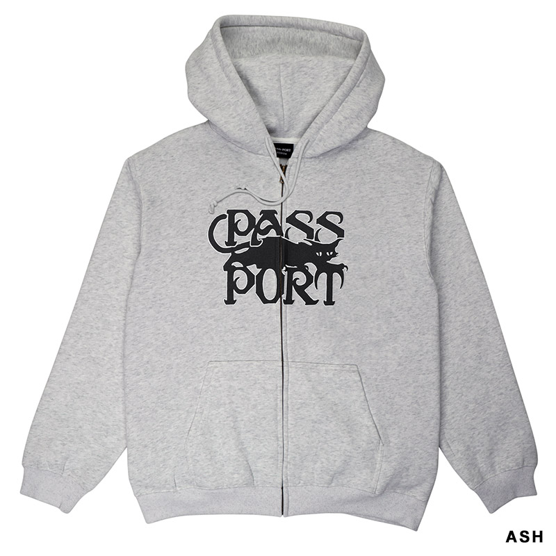 PASS PORT(パスポート)/ Slinkin’ Zip Hoodie -3.COLOR-