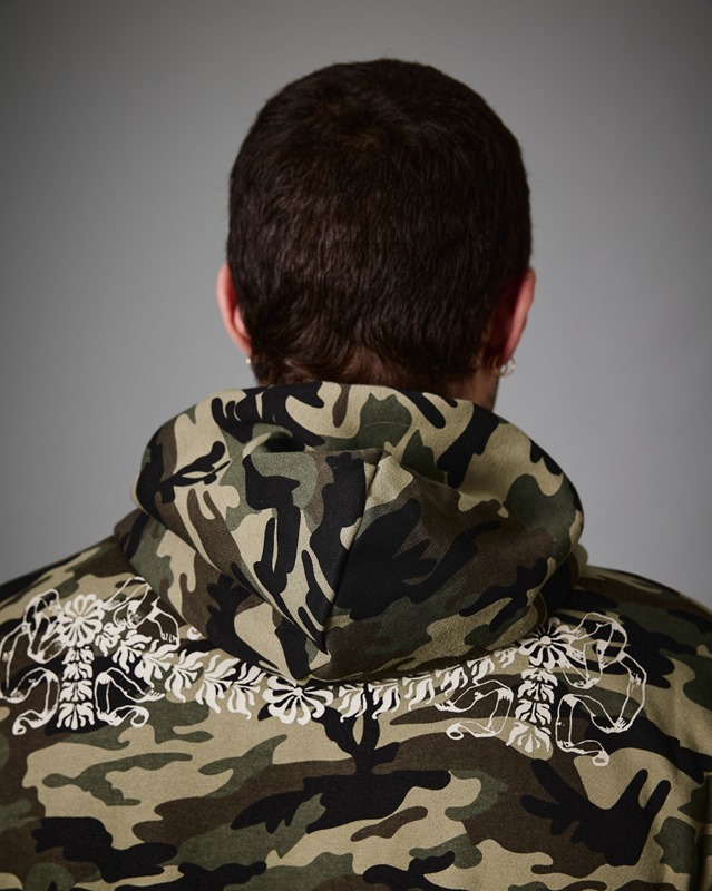 PASS PORT(パスポート)/ Kollaasi Zip Hoodie -CAMO-