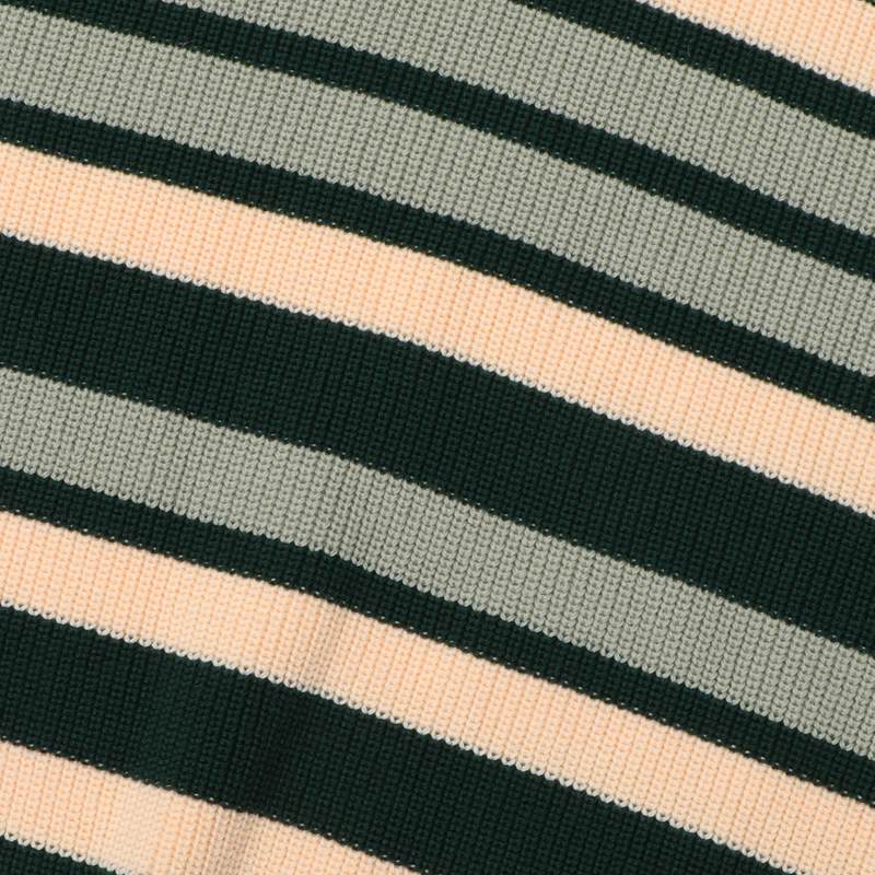 PASS PORT(パスポート)/ Striped Organic Knit Sweater -2.COLOR-
