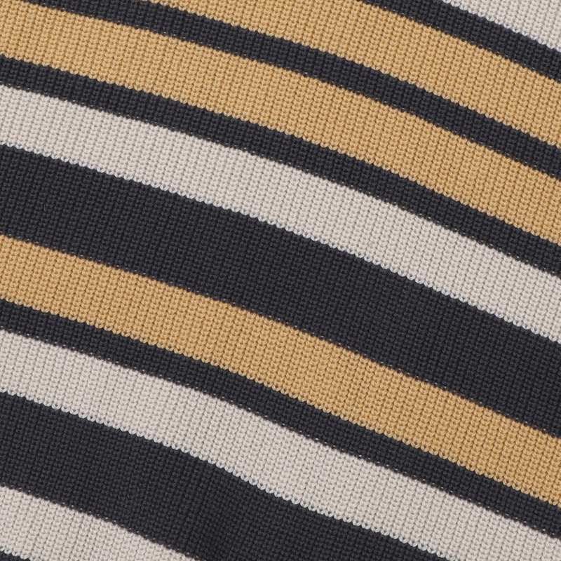 PASS PORT(パスポート)/ Striped Organic Knit Sweater -2.COLOR-