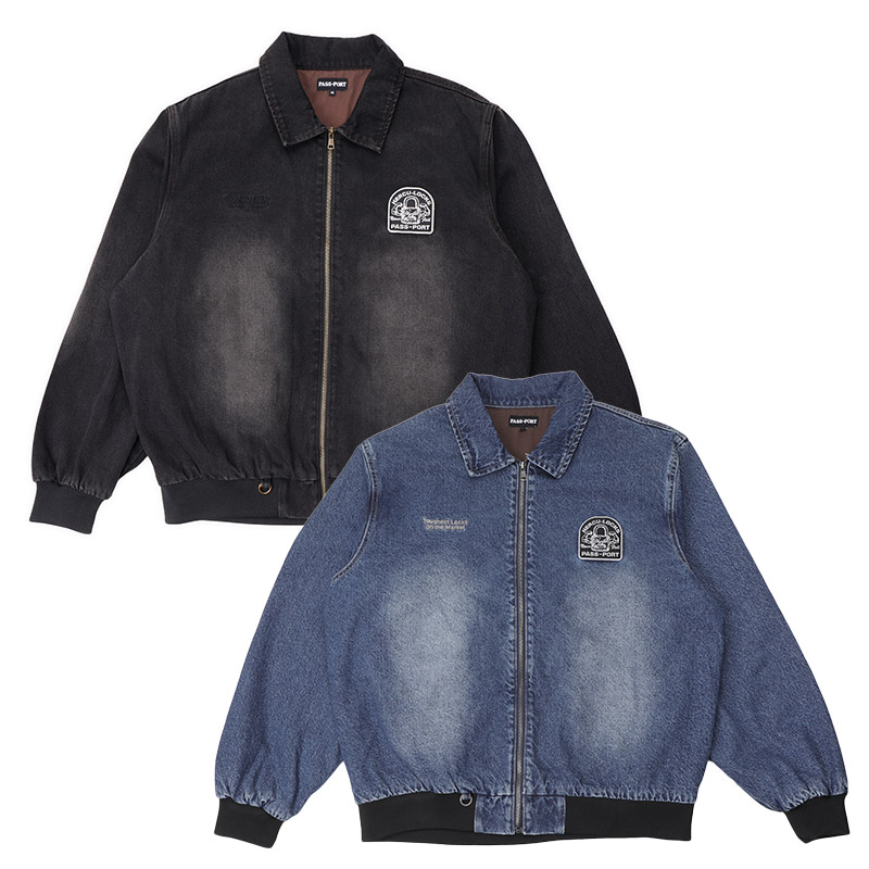 PASS PORT(パスポート)/ Hercu-locks Recycled Denim Freight Jacket -2.COLOR-
