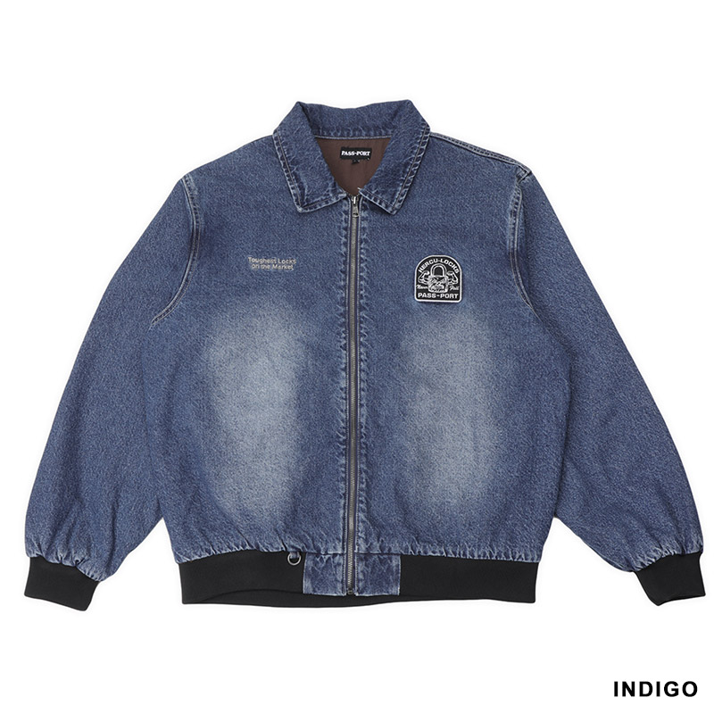 PASS PORT(パスポート)/ Hercu-locks Recycled Denim Freight Jacket -2.COLOR-