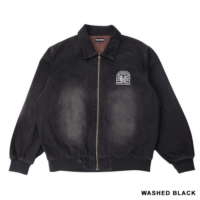 PASS PORT(パスポート)/ Hercu-locks Recycled Denim Freight Jacket -2.COLOR-