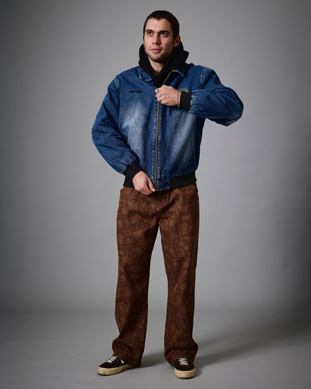 PASS PORT(パスポート)/ Hercu-locks Recycled Denim Freight Jacket -2.COLOR-