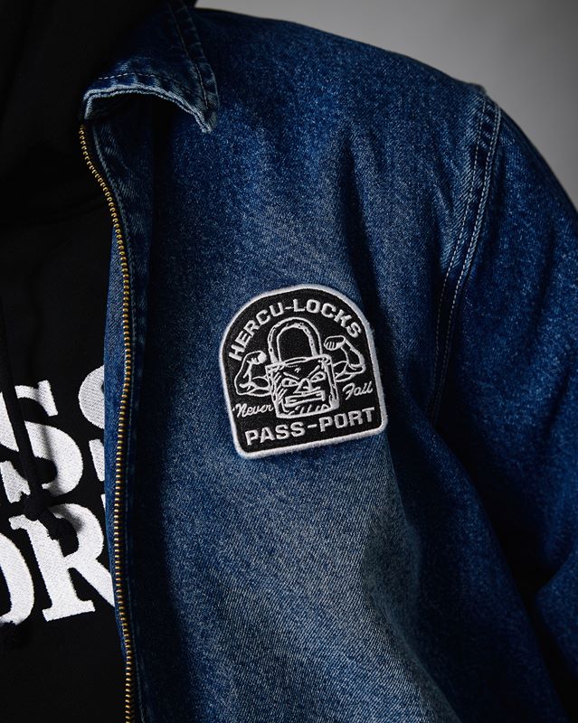 PASS PORT(パスポート)/ Hercu-locks Recycled Denim Freight Jacket -2.COLOR-