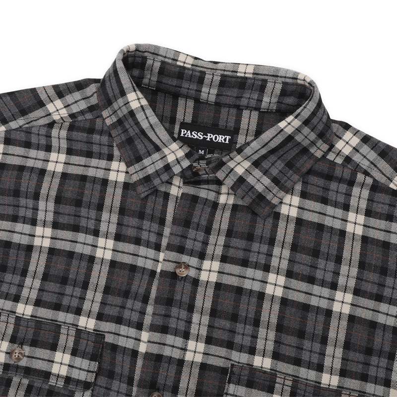PASS PORT(パスポート)/ Wanderer Flannel Vineyard Shirt -2.COLOR-