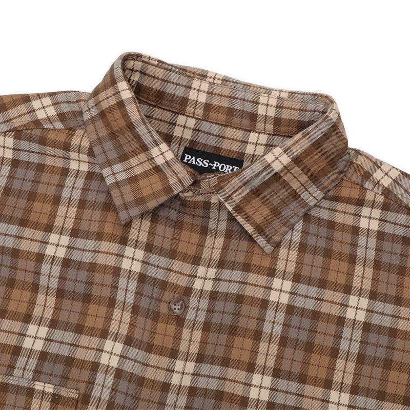 PASS PORT(パスポート)/ Wanderer Flannel Vineyard Shirt -2.COLOR-