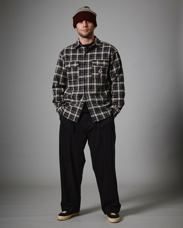 PASS PORT(パスポート)/ Wanderer Flannel Vineyard Shirt -2.COLOR-
