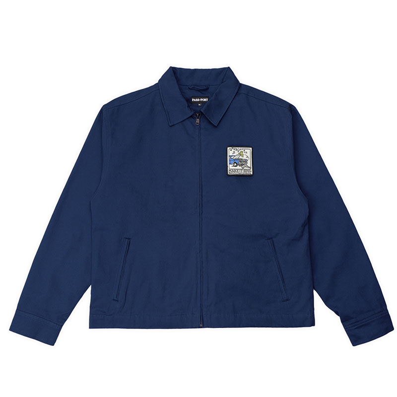 PASS PORT(パスポート)/ Make It Sing Workers Jacket -NAVY-