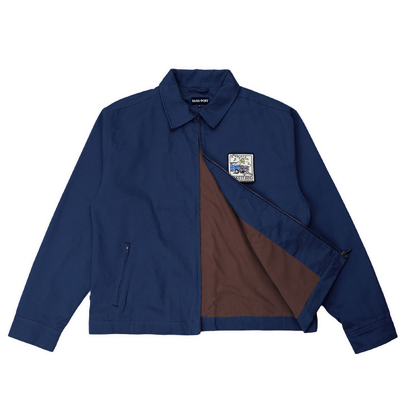 PASS PORT(パスポート)/ Make It Sing Workers Jacket -NAVY-