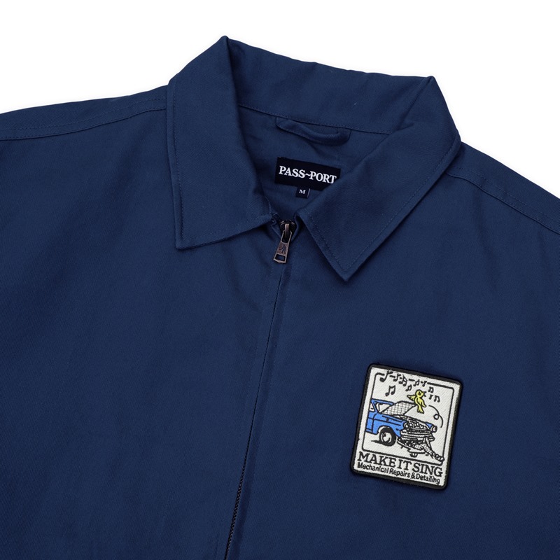 PASS PORT(パスポート)/ Make It Sing Workers Jacket -NAVY-
