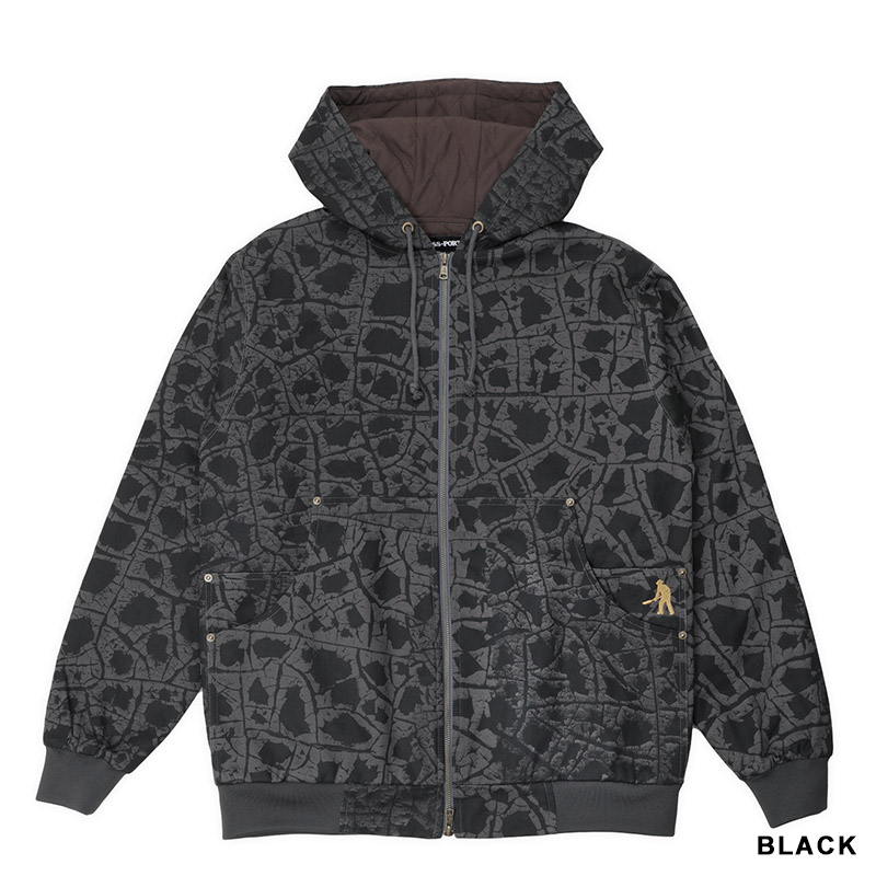 PASS PORT(パスポート)/ Weathered Diggers Club Zip Hoodie -2.COLOR-