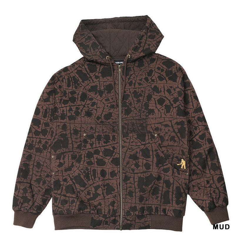 PASS PORT(パスポート)/ Weathered Diggers Club Zip Hoodie -2.COLOR-