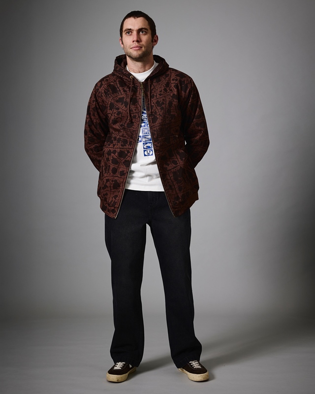 PASS PORT(パスポート)/ Weathered Diggers Club Zip Hoodie -2.COLOR-